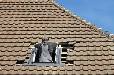 Pose de velux - Monte